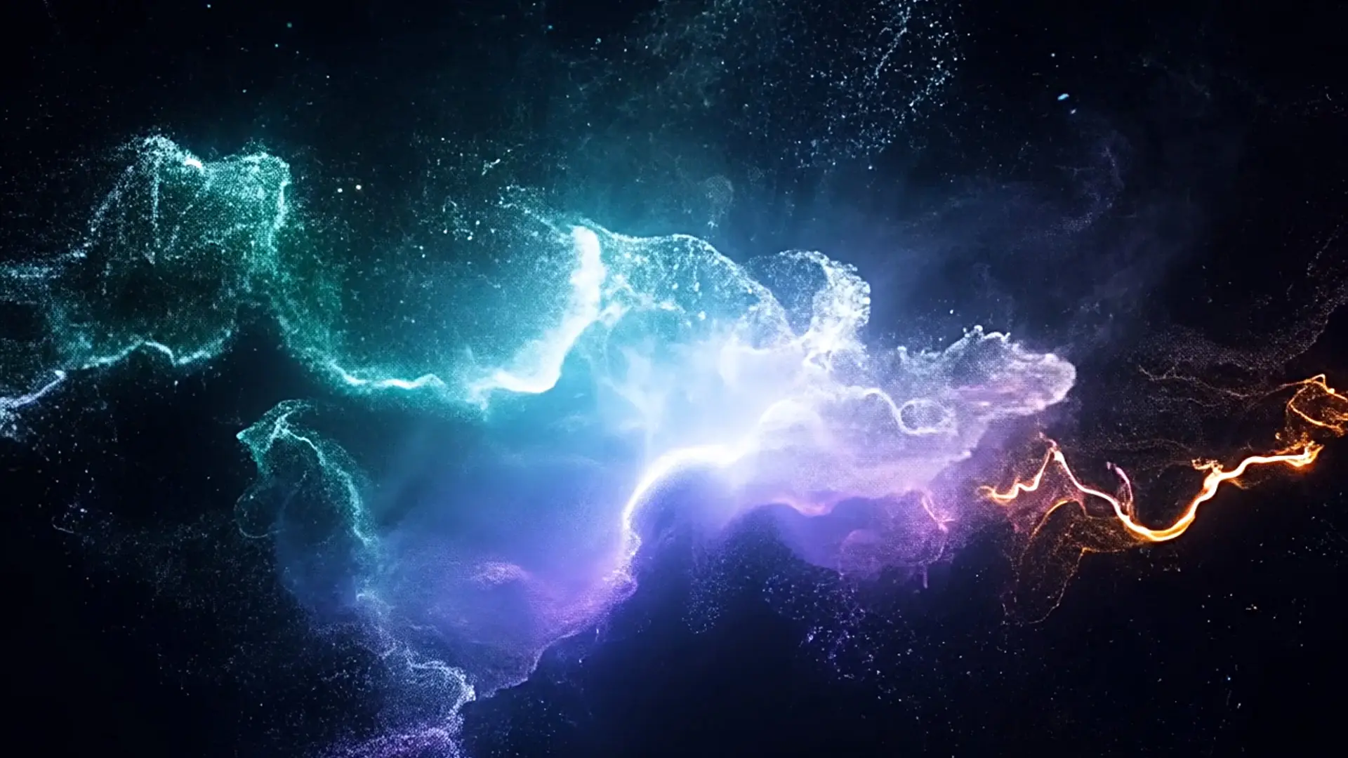 Energetic Color Wave Overlay for Cinematic Video Animation